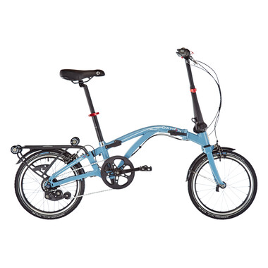 DAHON CURL i7 16" Folding Bike Blue 2021 0